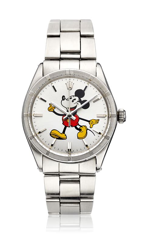 mickey mouse watch rolex.